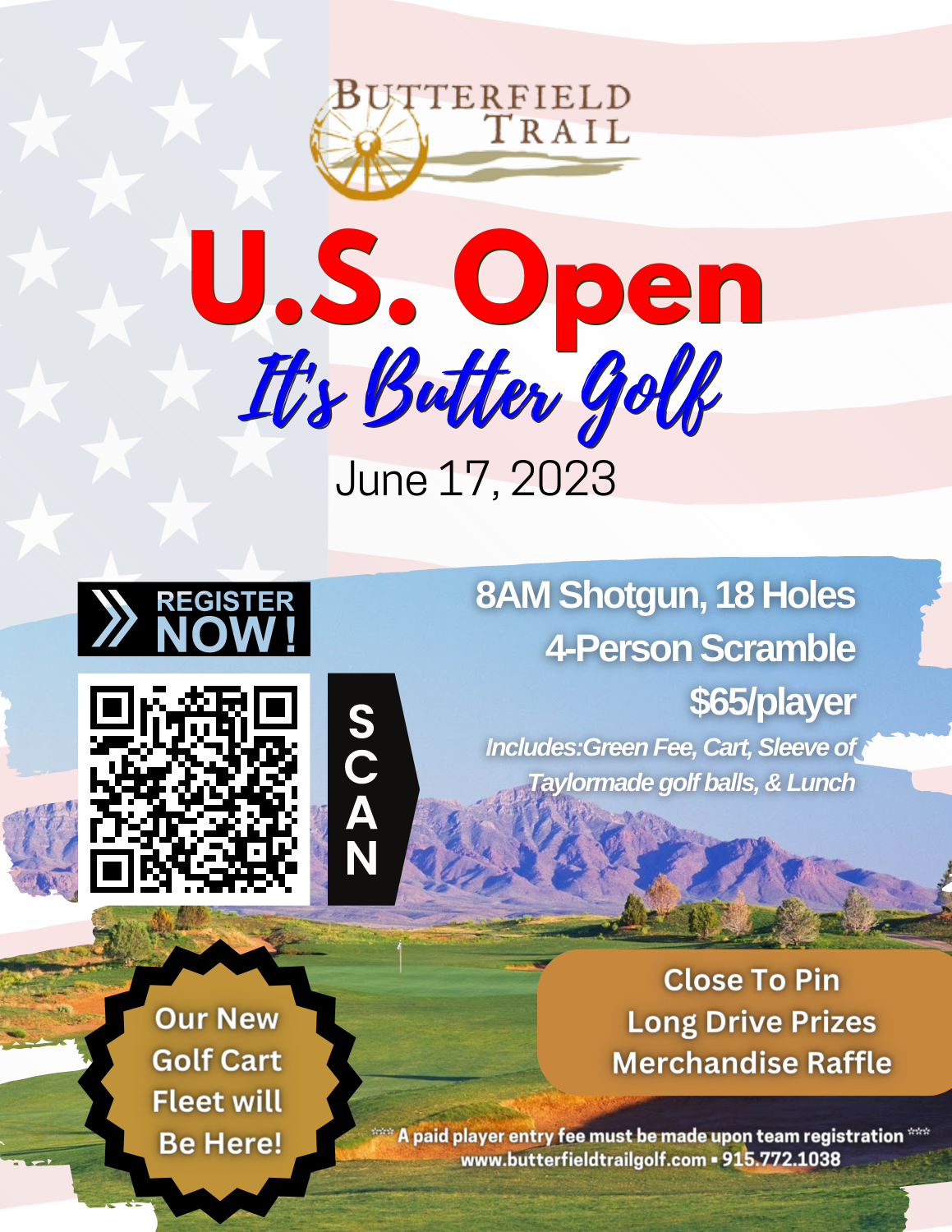 Butterfield Trail US OpenIts Butter Golf Flyer 1